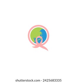 conjunto de la cirugía del cáncer icono de conciencia vectorial