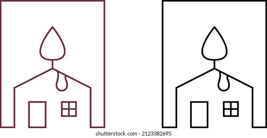 un conjunto de iconos de velas