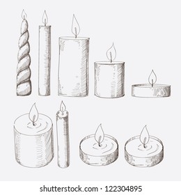 10,661 Birthday candle sketch Images, Stock Photos & Vectors | Shutterstock