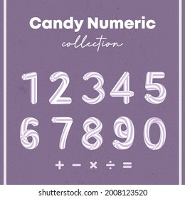 Set of Candy numeric use