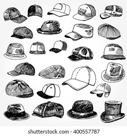 Drawing Hat Images, Stock Photos & Vectors | Shutterstock