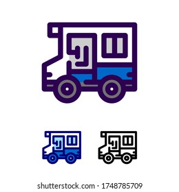 Set of car icon illustration. concept logo
