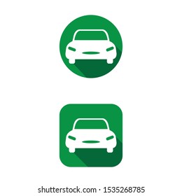 a set of car icons