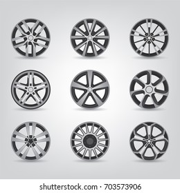 Set of Car Rims