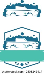 a set of car wash icons