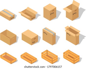 Download Boxes On Pallet Images Stock Photos Vectors Shutterstock PSD Mockup Templates