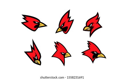 Youthful Cardinal Mascot Stock Illustration - Download Image Now