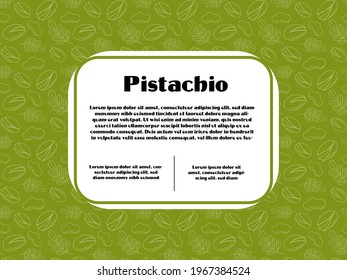Juego de cartas (banners, etiquetas, paquetes) con la mano Nueces de DRAW - avellanas, almendras, pistachos, anacardos, nueces, maní, piñones. Ilustración vectorial moderna aislada sobre fondo blanco.
