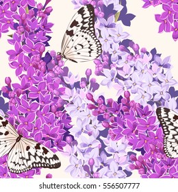 Set of cards with lilac