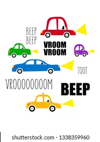 Set of cars