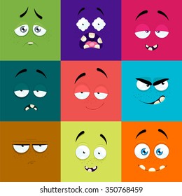 Cartoon Emotions Hd Stock Images Shutterstock