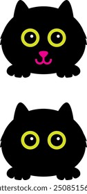 a set of cat icons