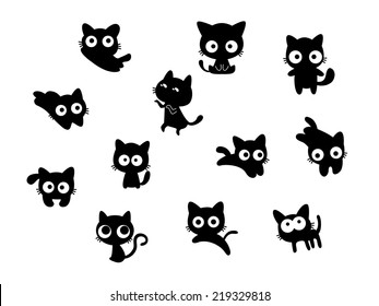 Set of cats