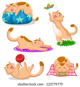 set of cats in different positions (JPEG available in my gallery)