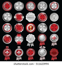 Set of Certificate Wax Seal and Badges