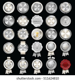Set of Certificate Wax Seal and Badges