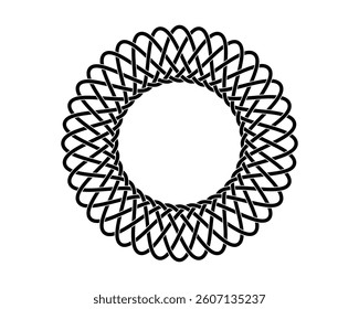 set of chain link for graphic design of logo, emblem, symbol, sign, badge, label, stamp, isolated on white background	