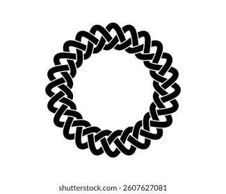 set of chain link for graphic design of logo, emblem, symbol, sign, badge, label, stamp, isolated on white background	