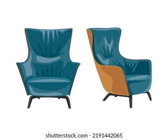 Set of Chair to use in animation, illustration, scene, background, cartoon,