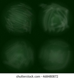 Set of chalkboard texture background. Stock vector.