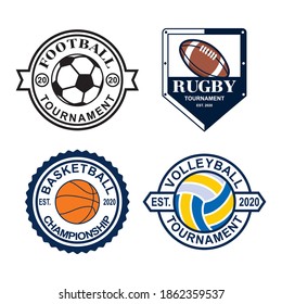 A Set Of Championship Vector , A Set Of Sport Logo