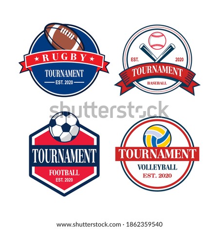 A Set Of Championship Vector , A Set Of Sport Logo