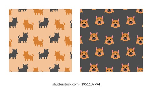 犬 イラスト ぶち 模様 のイラスト素材 画像 ベクター画像 Shutterstock