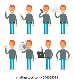 Set characters teenager