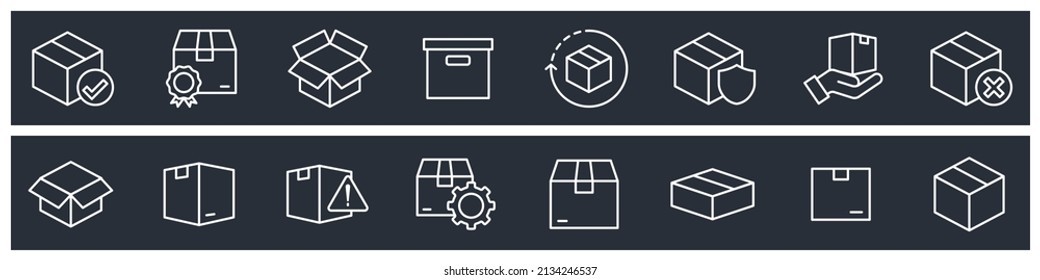 set of Chat and message elements symbol template for graphic and web design collection logo vector illustration