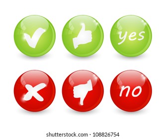 Set of check icons