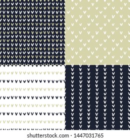 Set. Check. Vector illustration of seamless pattern.