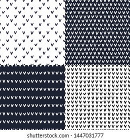 Set. Check. Vector illustration of seamless pattern.
