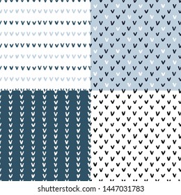 Set. Check. Vector illustration of seamless pattern.