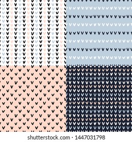 Set. Check. Vector illustration of seamless pattern.