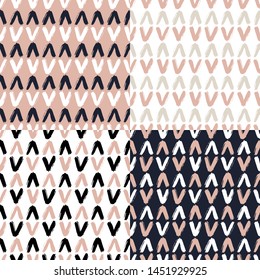 Set. Check. Vector illustration of seamless pattern.