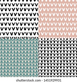Set. Check. Vector illustration of seamless pattern.