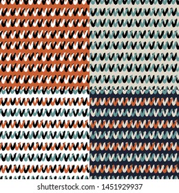 Set. Check. Vector illustration of seamless pattern.