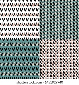 Set. Check. Vector illustration of seamless pattern.