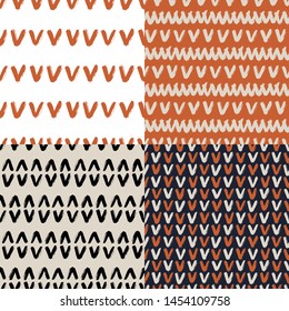 Set. Check. Vector illustration of seamless pattern.