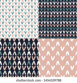 Set. Check. Vector illustration of seamless pattern.
