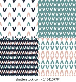 Set. Check. Vector illustration of seamless pattern.