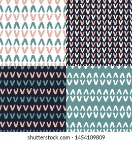 Set. Check. Vector illustration of seamless pattern.
