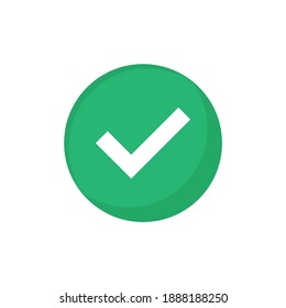 Set checkbox icon isolated on white background. Vector