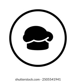 Set of Chef cap icon collection. Chef cap symbol. Vector Illustration.