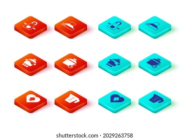 Set Chef hat, Measuring cup, Cooking pot, Kitchen extractor fan and apron icon. Vector