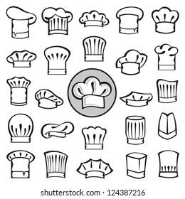 set of chef hats