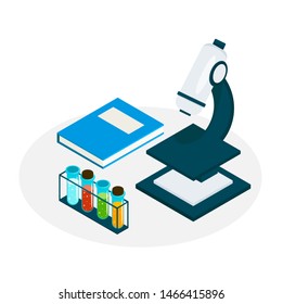 Set of chemistry. Science. Vector illustration eps 10.