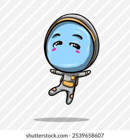 SET OF CHIBI ASTRONAUT DESIGN
