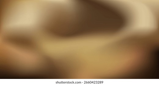 Set of chic elegant cards in brown, beige, yellow shades. Golden, copper lines, waves. Geometric pattern. Cover, packaging, business brand template.