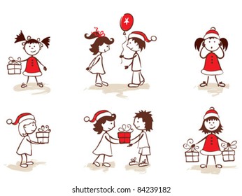 Set -- children & christmas